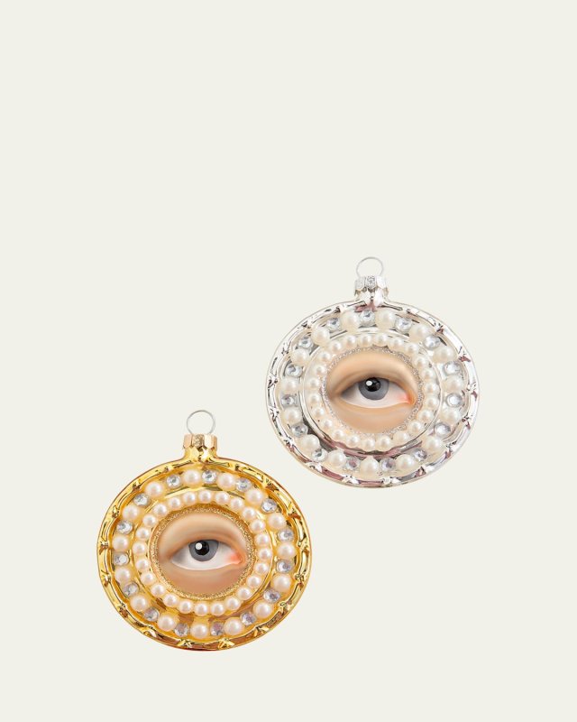 Embellished Lovers Eye Ornament